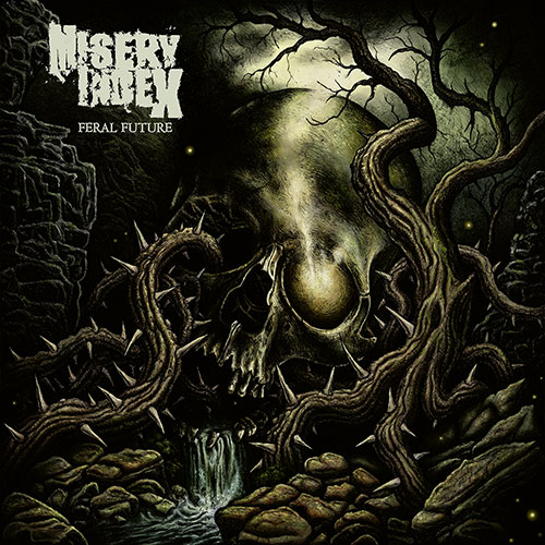 Portada oficial del sencillo Feral Future de Misery Index